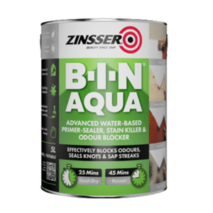 Zinsser BIN Aqua Water Based Primer Sealer White