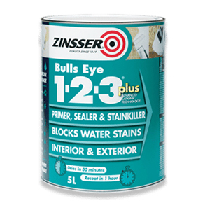 Zinsser Bulls Eye 123 Plus Primer Sealer White