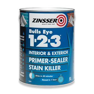 Zinsser Bulls Eye 123 Primer Sealer White